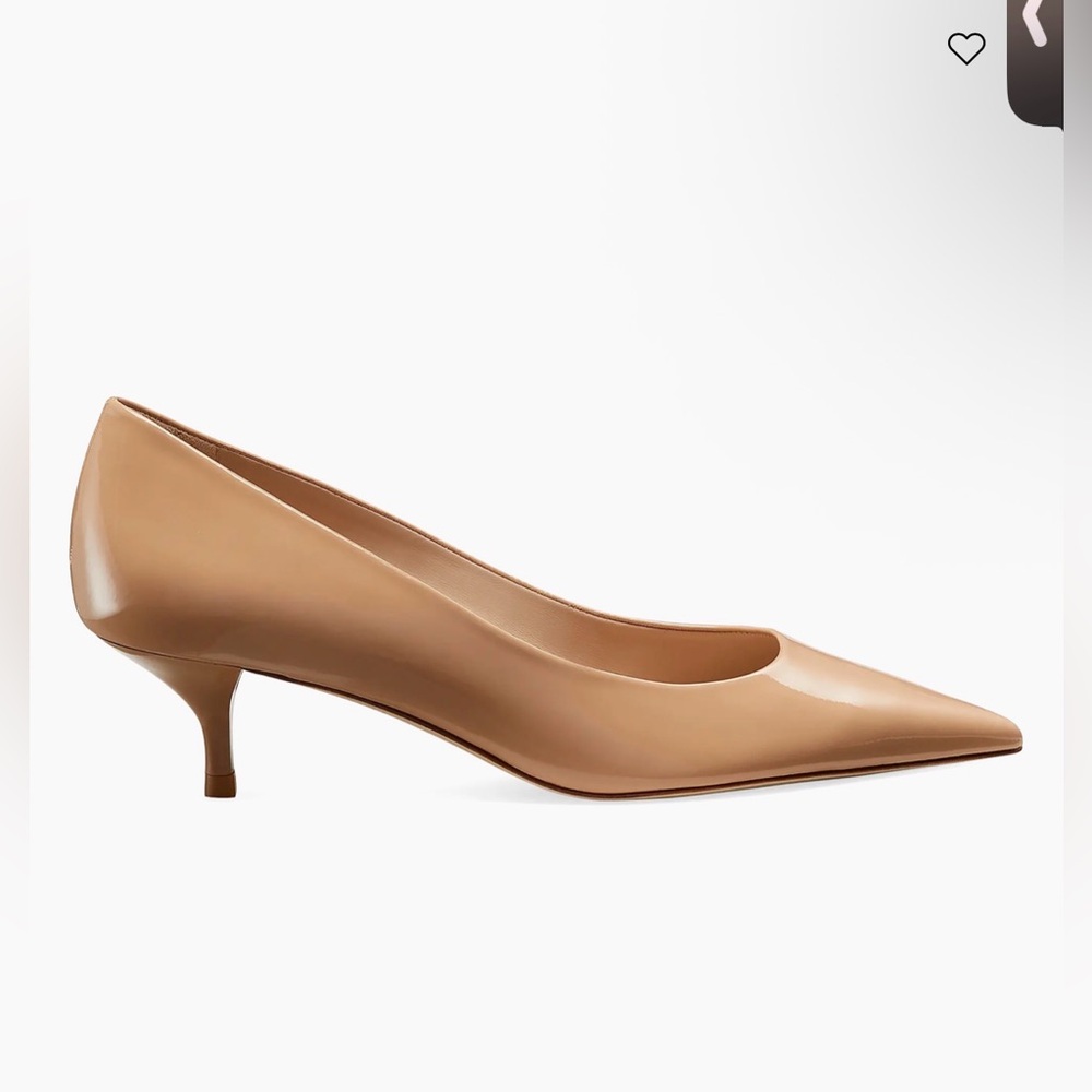STUART WEITZMAN Stuart Power 50MM Patent Leather Pumps size 8 - Picture 5 of 14